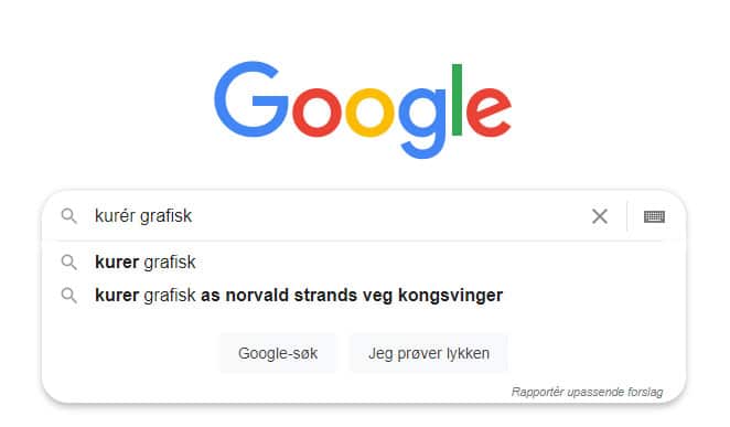 synlighet på google